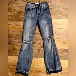 Risen bootcut jeans